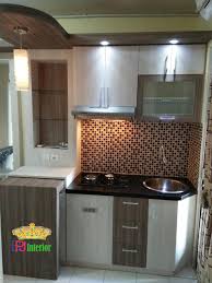 Kami dari dapurset, jual kitchen set minimalis murah. Contoh Design Kitchen Set Apartemen Minimalis