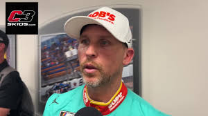 Denny Hamlin Reaction to Austin Hills Wreck