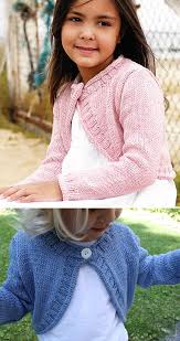 Download this free sweater knitting pattern to make a great pullover for a man or woman! Baby And Child Shrugs And Boleros Knitting Patterns In The Loop Knitting