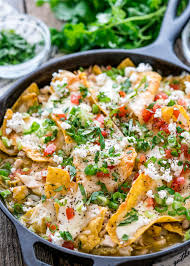 These Tex Mex Chilaquiles Can Be On Your Table In Only 20 Minutes And Are Perfect For Breakfa Mexican Breakfast Recipes Mexican Food Recipes Chilaquiles Recipe