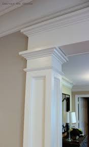 A Foyer Before And After Driven By Decor Moldings And Trim Home Remodeling Driven By Decor