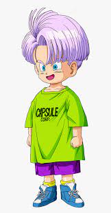 Goku costume for kids boys dragon ball z costume. Dragon Ball Super Kid Trunks Hd Png Download Kindpng