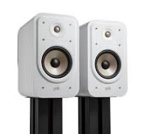 POLK AUDIO SIGNATURE ES20 WHITE HÁTTÉRSUGÁRZÓ POLC HANGFAL PÁR - FEHÉR