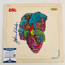 LOVE Autograph Signed "Forever Changes" Album Record LP John Echols Beckett  Auth