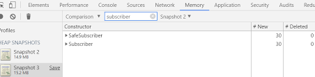 Finding memory leaks with chrome dev tools. Angular Rxjs Detecting Memory Leaks By Erxk Itnext