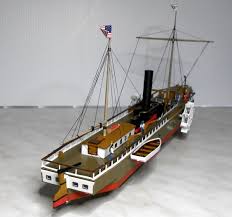 Fulton S Clermont 1 96 Lindberg Kit Clermont Model Ships Fulton
