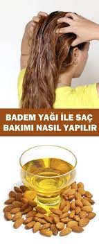 Badem Yagi Ile Sac Bakimi Nasil Yapilir Vipbakim Sac Bakimi Sac Sari Sac Bakimi