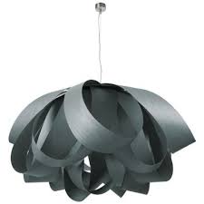 LZF Agatha Geometric Pendant Finish: Blue, Size: Large, Bulb Type: E26 Base