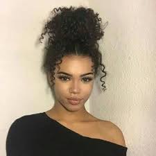 This style reveals the face while emphasizing the natural beauty of a woman. Curly Weave Hairstyles For Black Hair Darling Hair South Africa