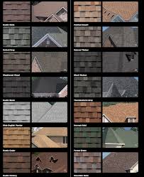 roofs stylish owens corning shingle colors for accurate