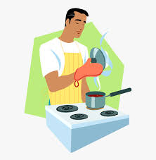 That means that it has a lot more information than a jpg (for example) and the *biggest* thing to me is that it can have a transparent background which makes importing and using them for cut really easy. Man Cooking Png Cartoon Guy Cooking Png Transparent Png Transparent Png Image Pngitem