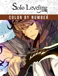 Na honjaman level up, i level up alone. Solo Leveling Color By Number Favorite South Korean Comic Illustration Color Number Book For Fans Adults Stress Relief Gift 8 5 X11 With Color Chart In Back Side Easy To Color Hughes Dana 9798743015061