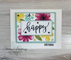 Become a demonstrator, order a catalog and order stampin up products. Simple Card Making That S As Easy As 1 2 3 Tx Stampin Sharon