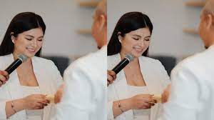 Stand as wedding sponsor for locsin and arce after military officials cleared her of any involvement. Yhc K Nkrg7j M