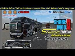 Agra mas, akas shd, ans srikandi, als. Livery Bussid Srikandi Shd Anime