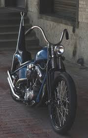 Jim S Pan Shovel Blucifer Chopper Motorcycle Bobber Chopper Harley Davidson Bikes