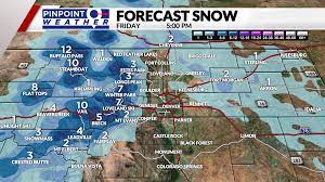 Colorado Weather Mountain Snow Continues Through Friday Slight Rain Snow Chance For Denver Thursday Fox31 Denver