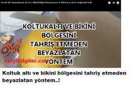 Koltuk Alti Ve Bikini Bolgesini Tahris Etmeden Beyazlatan Yontem Bikini Vucut Bakimi Cilt Bakim Urunleri