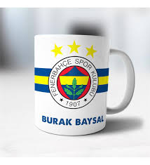 1 adet fenerbahçe lisanslı kupa bardak. Fenerbahce Kupa Bardak