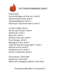 Pin By Alexandra Hernandez On Funny And Random Drinking Games Party Quotes Funny Tinder Humor