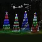 The 7 1/2' Synchronized Musical Pixel Tree