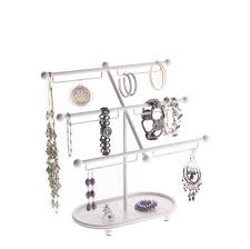 Shop items you love at overstock, with free shipping on everything* and easy returns. Long Necklace Holder Organizer Stand Hanging Tall Display Hanger Ring Bracelet Storage Earring Rack Angelynn S Gianna Jewelry Tree Metal Home Living Jewelry Storage Kientructhanhdat Com
