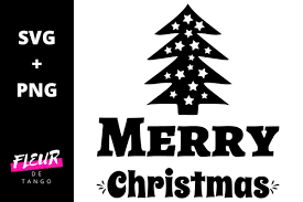 Download Merry Christmas Graphic By Fleur De Tango Creative Fabrica SVG Cut Files
