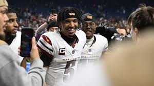Commanders QB Jayden Daniels wrote hilarious disrespectful note on Lions DB  Terrion Arnold's jersey after upset | Sporting News