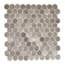 Shop and enjoy fast free shipping from homedecoraz on daltile orders over $300. 1 Daltile Hexagon Matte Frost Moka Glass Mosaic Tile