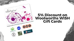 We did not find results for: How To Get 5 Off 5 Discount On Woolworths Wish Gift Cards Australia Youtube