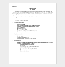 Use this case study sample base. Case Study Template 5 For Word Pdf Format