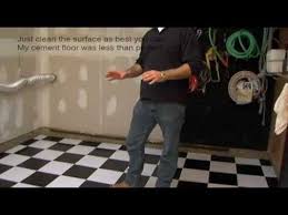 Fast shipping and orders $35+ ship free. Installing Vinyl Floor Tile On Cement Garage Floor Basement Floor Youtube