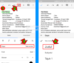 Pin Di Cara Membuat Cv Di Hp Android Lewat Aplikasi Google Dokumen