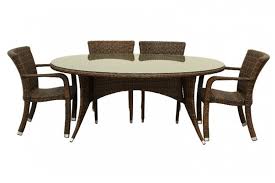 Irmk121 Sentetik Rattan Masa Seti Rattan Table Set Mobilya