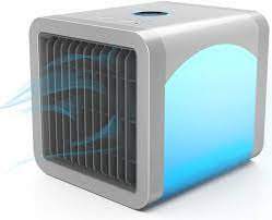 Air conditioners and evaporative coolers differ in various ways such as functioning and features. Amazon Com Scinex Personal Air Cooler Personal Air Conditioner For Office Desk Small Portable Ac Air Conditioner Mini Air Conditioner Room Cooler With Built In Led Night Light Home Kitchen