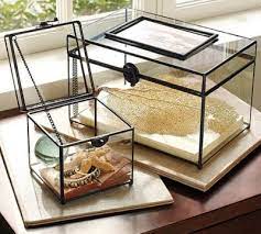 Some cases come with the latest led lighting. Keepsake Glass Display Boxes Coastal Decor Ideas Interior Design Diy Shopping