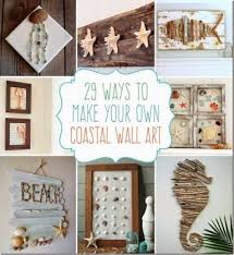 29 Best Diy Coastal Wall Art Ideas Beach Crafts Diy Beach Crafts Beach Bathroom Decor