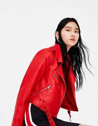Blouson Motard Plusieurs Couleurs Pull Bear