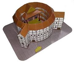 Globe Theatre Of Shakespeare Paper Craft Model Click On The Image For Additional Details Globe Theater Crafts Paper Crafts