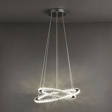Home kitchens the number of led lights you need for the kitchen ceiling directly relates to what you're doing. Zonje Pendant Chrome Effect Ceiling Light Diy At B Q