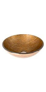 The copper glass vessel sink is handmade with possible unique and slight color variations, so no two sinks are vessel sink is scratch and stain resistant. Vigo Vg07506 22 25 L 14 25 W 4 5 H Copper Handmade Countertop Glass Rectangle Vessel Bathroom Sink In Copper Finish Amazon Com