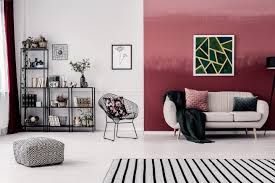 These dark wood accented walls are super cool and are an easy way to make a space feel homey but with there is no taping, painting, or really even that much planning required to mount this super cool geometric design. Paint Design On Walls With Tape Laptrinhx News