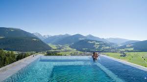 Alpin Panorama Hotel Hubertus A Scenic Wellness Pool Beautiful Places To Visit Sky Pool