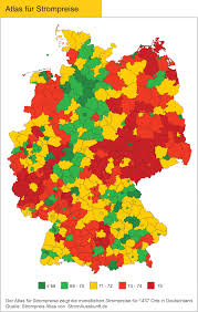 Deutschlands nördlichste insel hat alles für herrliche ferien am meer: Strompreise In Deutschland Atlas Fur Strompreise Zeigt Grosse Regionale Presseportal