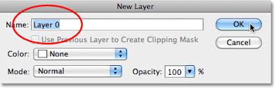 You can output onto same layer, new layer or smart object. The Background Layer In Photoshop Cs5