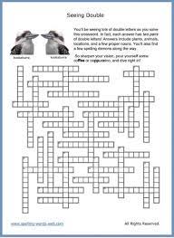 Easy crossword puzzles for seniors activity shelter. Easy Crossword Puzzles Printable At Home Or School