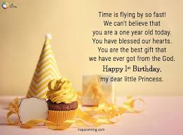 Birthday Wishes For One Year Old Boy 1st Birthday Wishes For Baby Girl Ira Parenting In 2020 1st Birthday Wishes Happy Birthday Girl Quotes Happy 1st Birthday Wishes