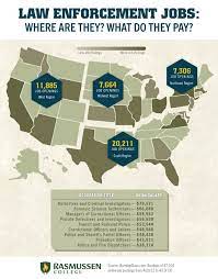 Law Enforcement Jobs Your Guide To What Where And How Much Law Enforcement Jobs Criminal Justice Careers Criminal Justice