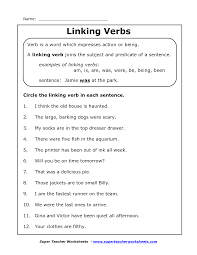 Simple & interesting activities to improve grade 3 (year 3) english listening and speaking skills. 34 Linking And Helping Verbs Worksheet Free Worksheet Spreadsheet