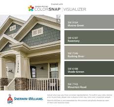 Grey With Green Undertones Paint House Paint Exterior Exterior Paint Colors For House Exterior House Color